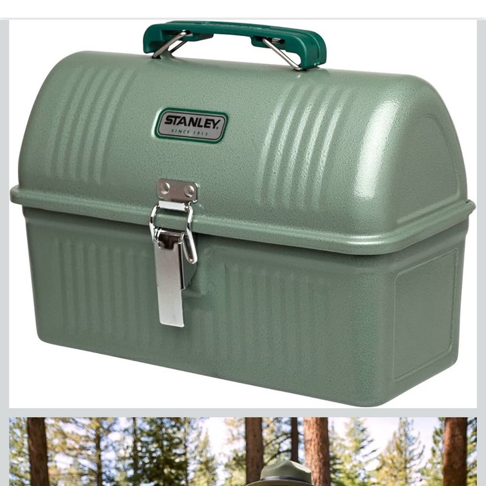 Stanley 5.5qt Vintage Metal Lunchbox